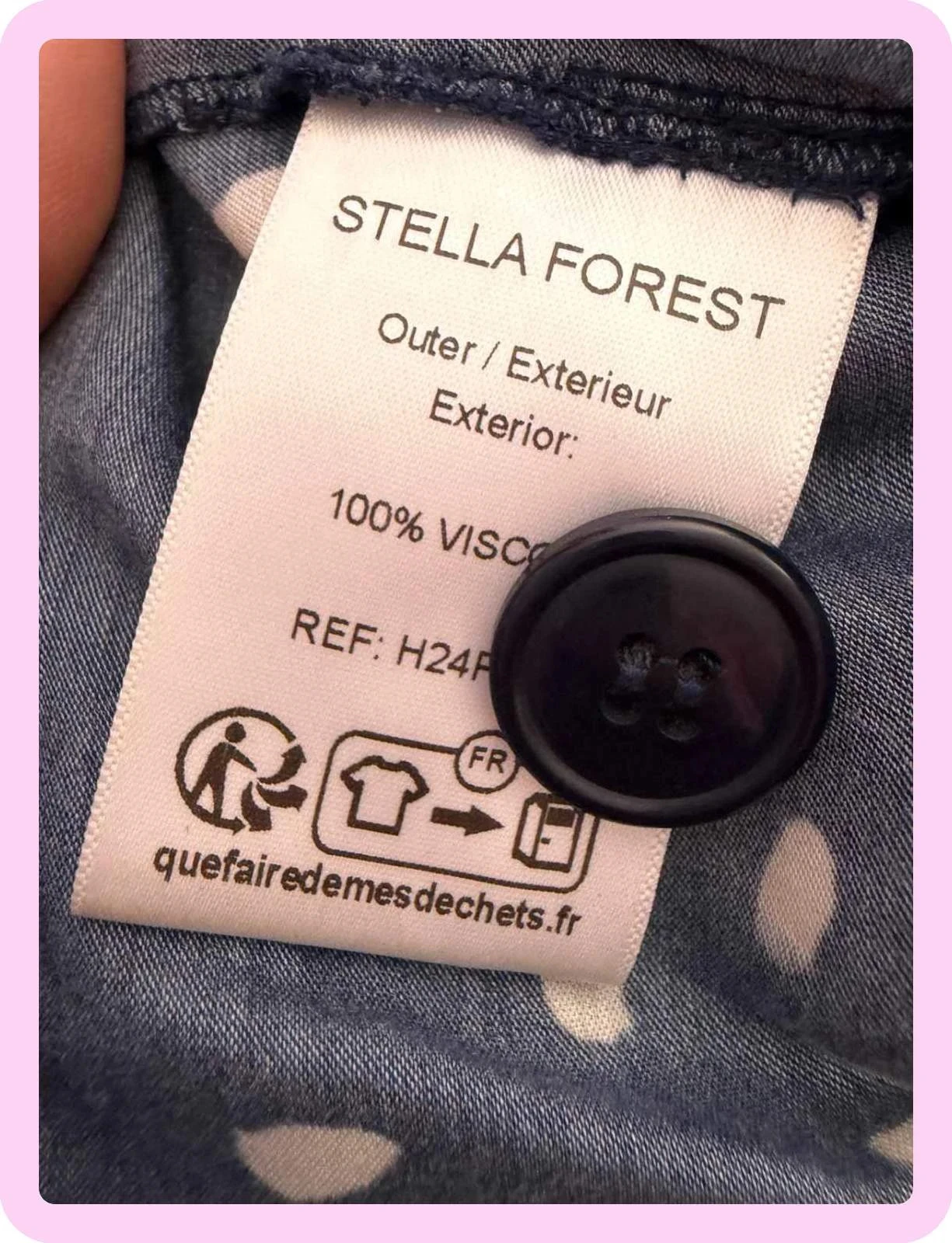Calça leve de verão Stella Forest, tamanho 40, pequeno defeito leve – photo 6